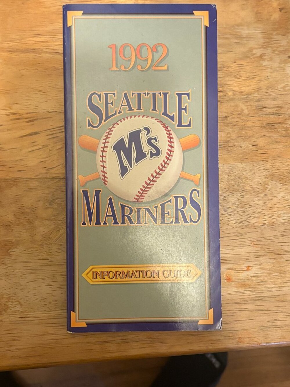 1992 Seattle Mariners Information Guide